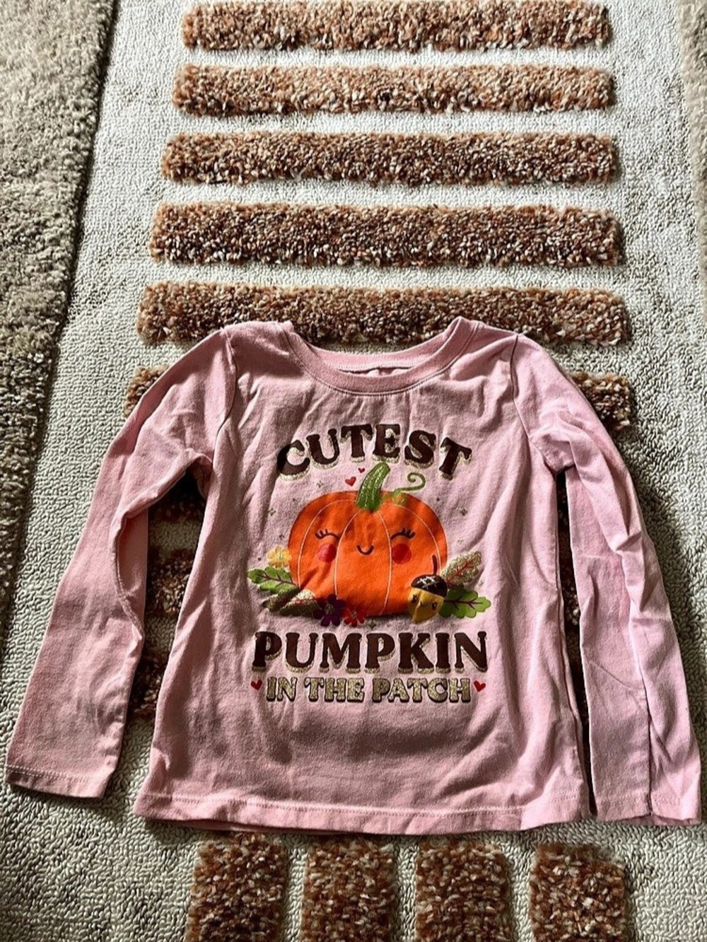 The Children’s Place | Pumpkin Halloween Fall Long Sleeve Shirt 3T NWOT